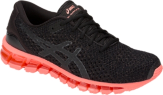 GEL Quantum 360 Knit 2 Women Black Sun Coral Women s Sportstyle Shoes ASICS United States