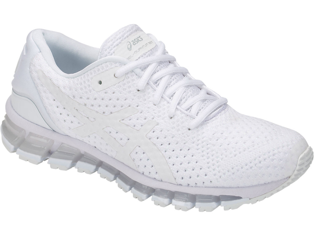بروتين نسائي Women's GEL-Quantum 360 Knit | White/White | Sportstyle Shoes | ASICS بروتين نسائي