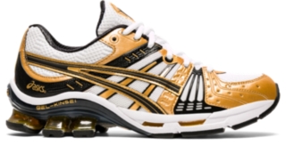 asics gel kinsei 5 black and gold