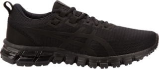 all black asics womens