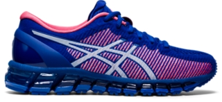asics blue and pink
