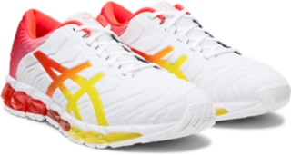 Tenis asics gel-quantum 360 5 white/sour yuzu outlet masculino