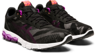 Women s GEL QUANTUM 90 2 W Black Orchid Sportstyle Shoes ASICS