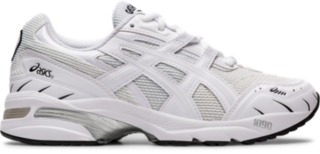 womens white asics trainers