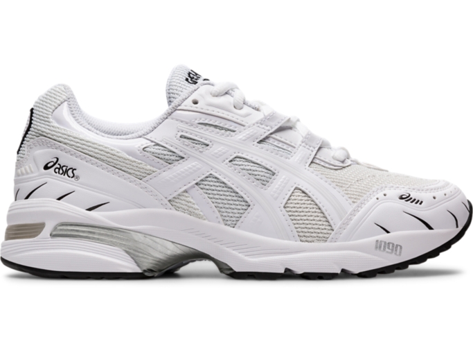 Womens white shop asics