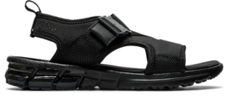 UNISEX GEL-QUANTUM 90 SD | Black/Black | Sandals & Slides | ASICS