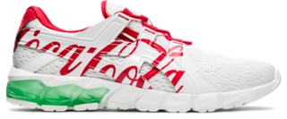 Unisex Coca Cola X Gel Quantum 90 Tyo White Coke Red Sportstyle Asics