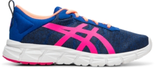 asics blue and pink