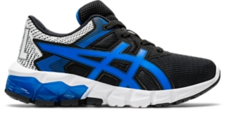 GEL QUANTUM 90 2 PS Kids Black Electric Blue Kids Pre School Shoes K10 3 ASICS Australia