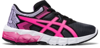 UNISEX GEL-Quantum 90 2 PRE-SCHOOL | Carrier Grey/Hot Pink Pre-School (K10-3) | ASICS