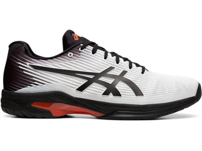 SOLUTION SPEED FF Men White Black Men s Tennis Shoes ASICS United States