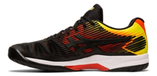 Asics men's solution speed ff tennis shoes koi and white sale