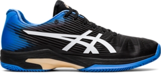 Men's SOLUTION SPEED FF CLAY | BLACK/BLUE COAST | Tennis | ASICS