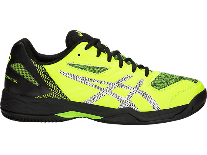 Image 1 of 7 of Men's Flash Yellow/White GEL-PADEL™ EXCLUSIVE 5 SG Autres Sports