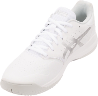 ASICS Gel-Game 7 (White/Silver) Women&s Tennis Shoes