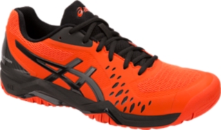 Men's GEL-Challenger 12 | Cherry Tomato/Black | Tennis Shoes | ASICS