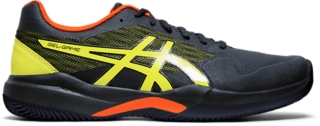 Men's GEL-GAME 7 CLAY/OC | BLACK/SOUR YUZU | Tennis | ASICS Outlet