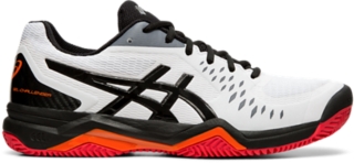 Men's GEL-CHALLENGER 12 CLAY | WHITE/BLACK | Tennis | ASICS