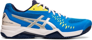 Men's GEL-CHALLENGER 12 CLAY | ELECTRIC BLUE/SILVER | Tennis | ASICS Outlet