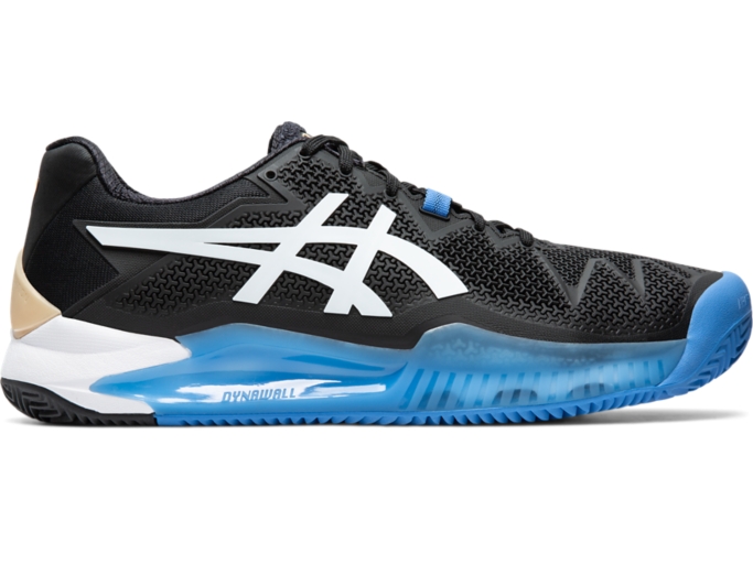 GEL RESOLUTION 8 CLAY Men Black White notdisplayed ASICS DE