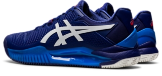 Men's GEL-RESOLUTION 8 CLAY | Dive Blue/White Tenis | ASICS