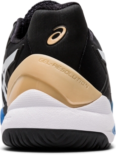 ASICS GEL-RESOLUTION 8 - BLACK/ WHITE - Padel Tenis Coronado