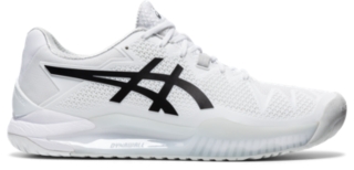 GEL-Resolution 8 | White/Black | Tennis 