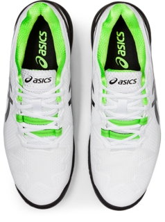 Men's GEL-Resolution 8 | White/Green Gecko | Tennis Shoes | ASICS