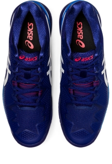 Men's GEL-Resolution 8 | Dive Blue/White | Tennis Shoes | ASICS