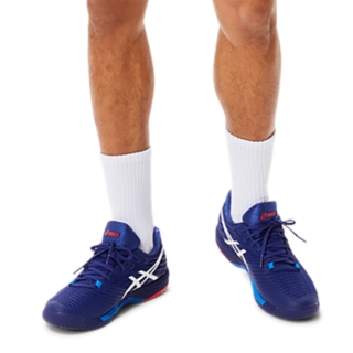 Men's 8 Dive Blue/White | Tennis | ASICS