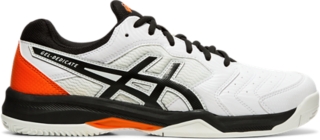 Men's GEL-DEDICATE 6 CLAY | WHITE/BLACK 