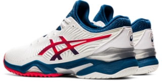 Men's COURT FF 2 | White/Mako Blue | Tennis Shoes | ASICS