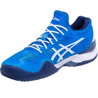 Men's COURT FF NOVAK, Asics Blue/White, Tennis Shoes