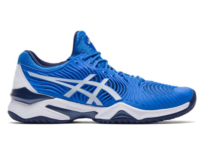 Men's COURT FF NOVAK | Electric Blue/White | Tennis Shoes | ASICS