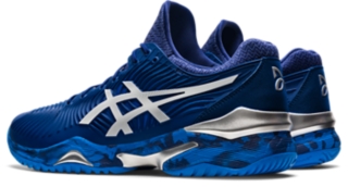 Men's COURT FF NOVAK, Asics Blue/White, Tennis Shoes