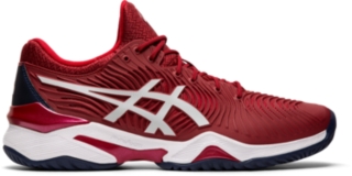 burgundy tennis shoes
