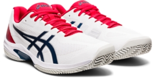 Men's COURT SPEED FF CLAY | White/Mako Blue | Tennis Shoes | ASICS