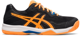 Men's PRO 4 Black/Orange Pop Padel | ASICS