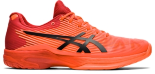 asics orange tennis shoes