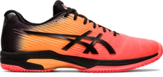 Men's SOLUTION SPEED™ FF CLAY L.E. | FLASH CORAL/BLACK | Tennis | ASICS