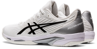 Men's SOLUTION SPEED FF 2 | White/Black | Tennis Shoes | ASICS