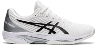 Men's SOLUTION SPEED FF 2 | White/Black | Tennis Shoes | ASICS