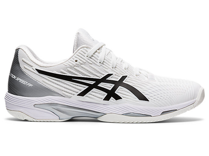Image 1 of 7 of Homme White/Black SOLUTION SPEED FF 2 Chaussures de tennis pour hommes