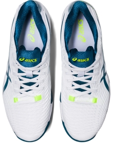 Men's SOLUTION SPEED FF 2 | White/Restful Teal | Tennis Shoes | ASICS