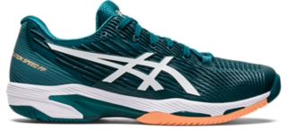 Men's SOLUTION SPEED FF 2 | Velvet Pine/White | Tennis Shoes | ASICS