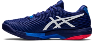 Men's SOLUTION SPEED FF 2 | Dive Blue/White | Tennis Shoes | ASICS