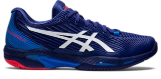 Men's SOLUTION SPEED FF 2 | Dive Blue/White | Tennis Shoes | ASICS