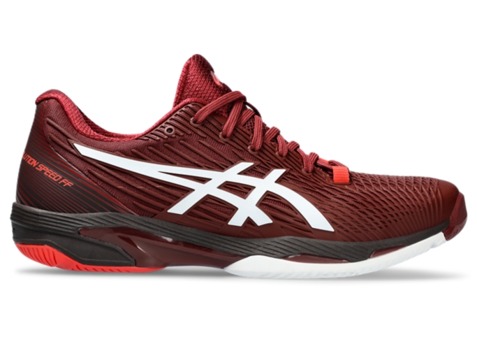 Men's SOLUTION SPEED FF 2 | Antique Red/White | Tennis Shoes | ASICS