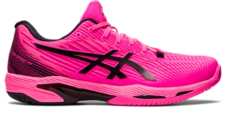 Men's COURT FF 3, Black/Hot Pink, Tennis Shoes