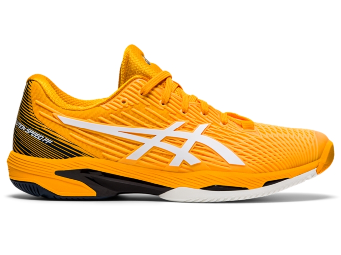 Men's SOLUTION SPEED FF 2 | Amber/White | Tennis Shoes | ASICS